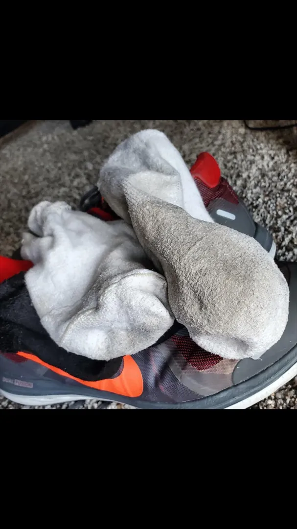 Trashed and sweat stained posted by Sckb4u