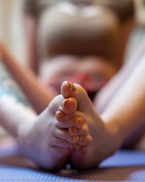 Trench tips after yoga session by AnaPolishSecret