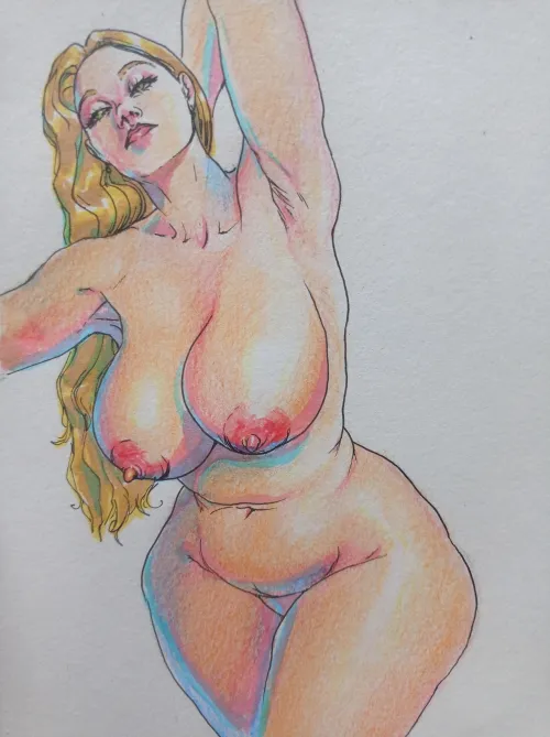 Tried pastels by me by Broken_god_