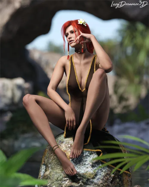 Triss (lazydream3d) by __X69X__