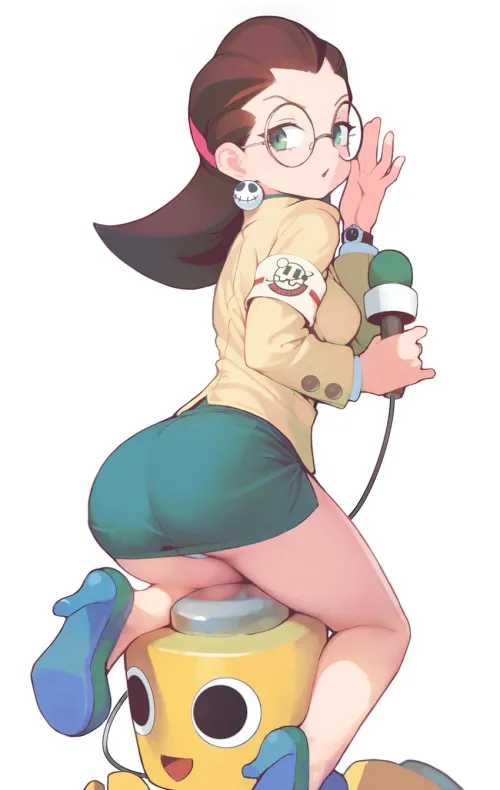 Tron Bonne Looking Great in Pencil Skirt [Mega Man] by sd6636