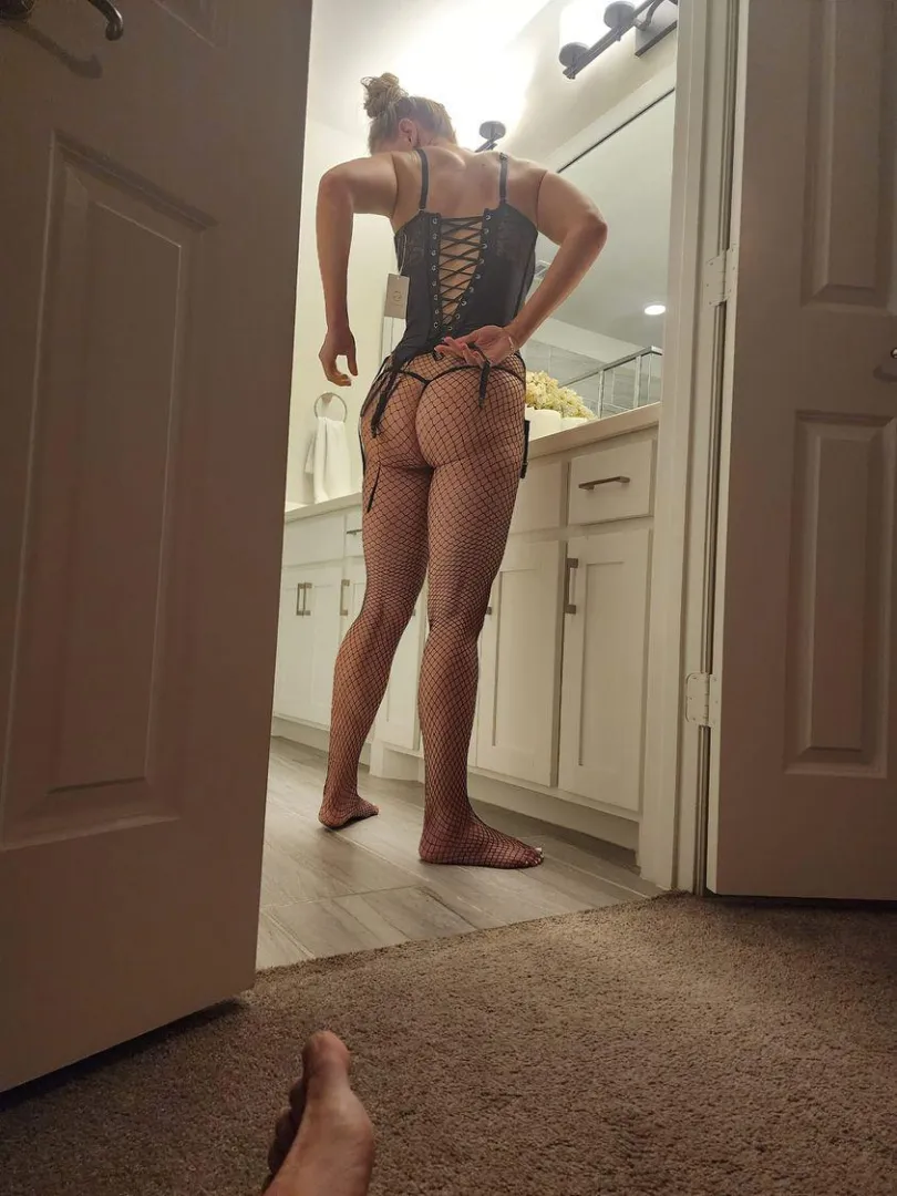 Trying on a playtime outfit for the weekends planned fun with the hubby and a friend of his :) posted by Just_Market_8389