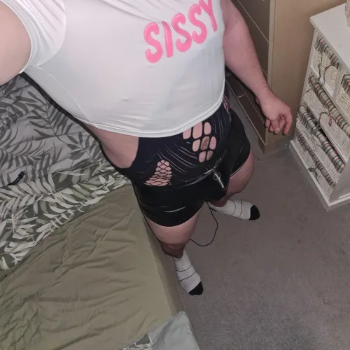 Trying on new clothes by sub_boi_caged