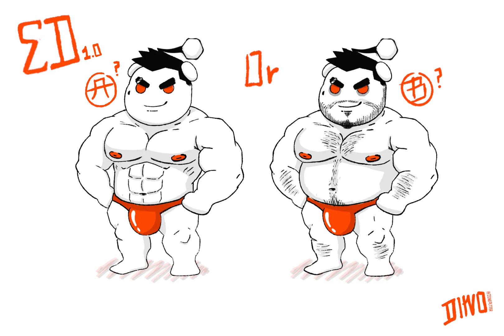 Trying to come up with my Reddit avatar ( By: Me ) posted by DinoPetter