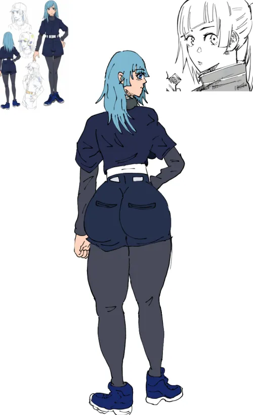 Trying to draw butts without knowing anything about anatomy. by Ok_Spirit6353