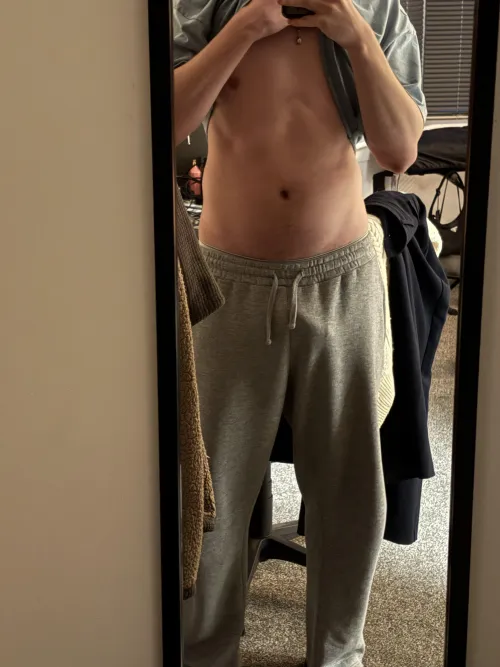 Trying to hide it for the gym by denuntiatio