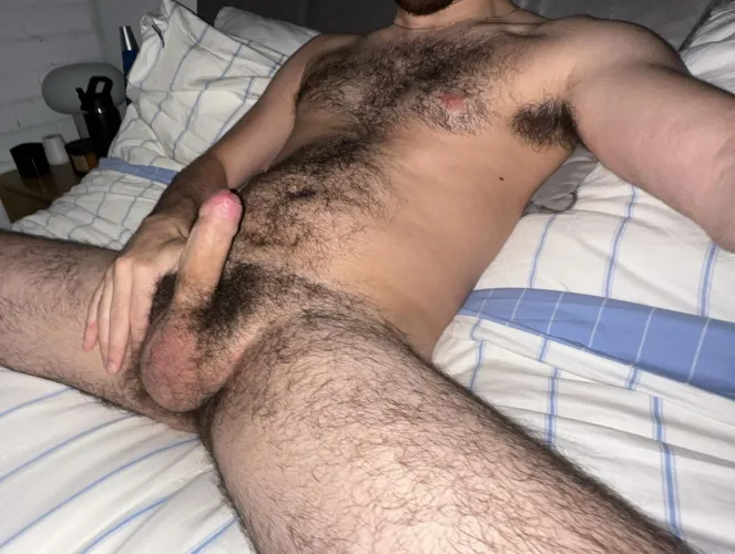 Trying to stay cool in this heat but it’s a bit hard with so much fur so I guess I have to strip  by BeauAngel777