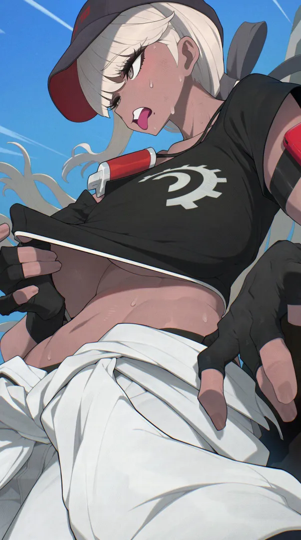 Tsubasa working hard [The Hundred Line] (lhata4564) posted by MartyrOfDespair