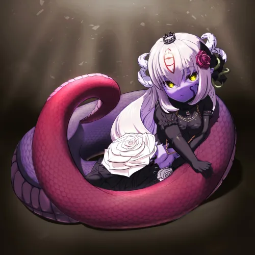 Tsuchinoko [artist:ddoomm] by LuxuriApopsis