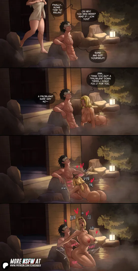 Tsunade blowing off some steam (EchoSaber) posted by Poke-Oji