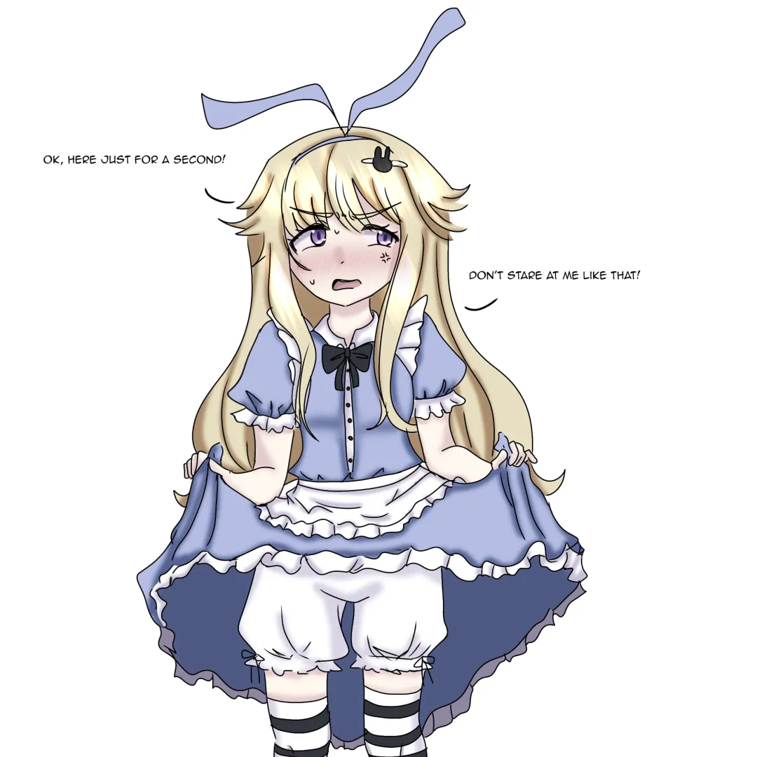 Tsundere sister Alice posted by denpagraph