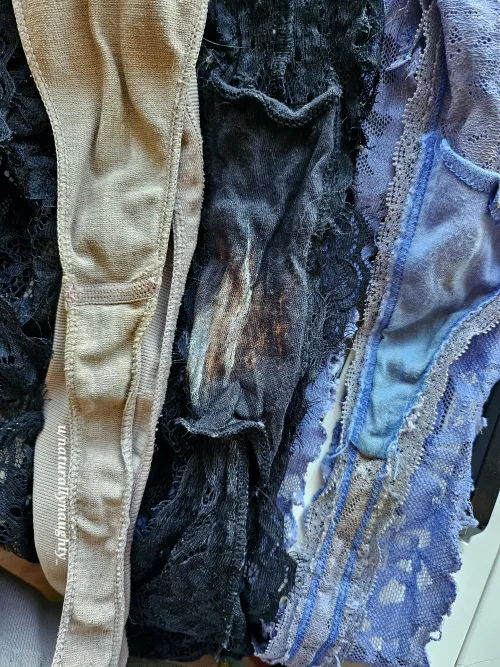 tuesday trio - all used ones but some days are drier than others by naturallynaughty_