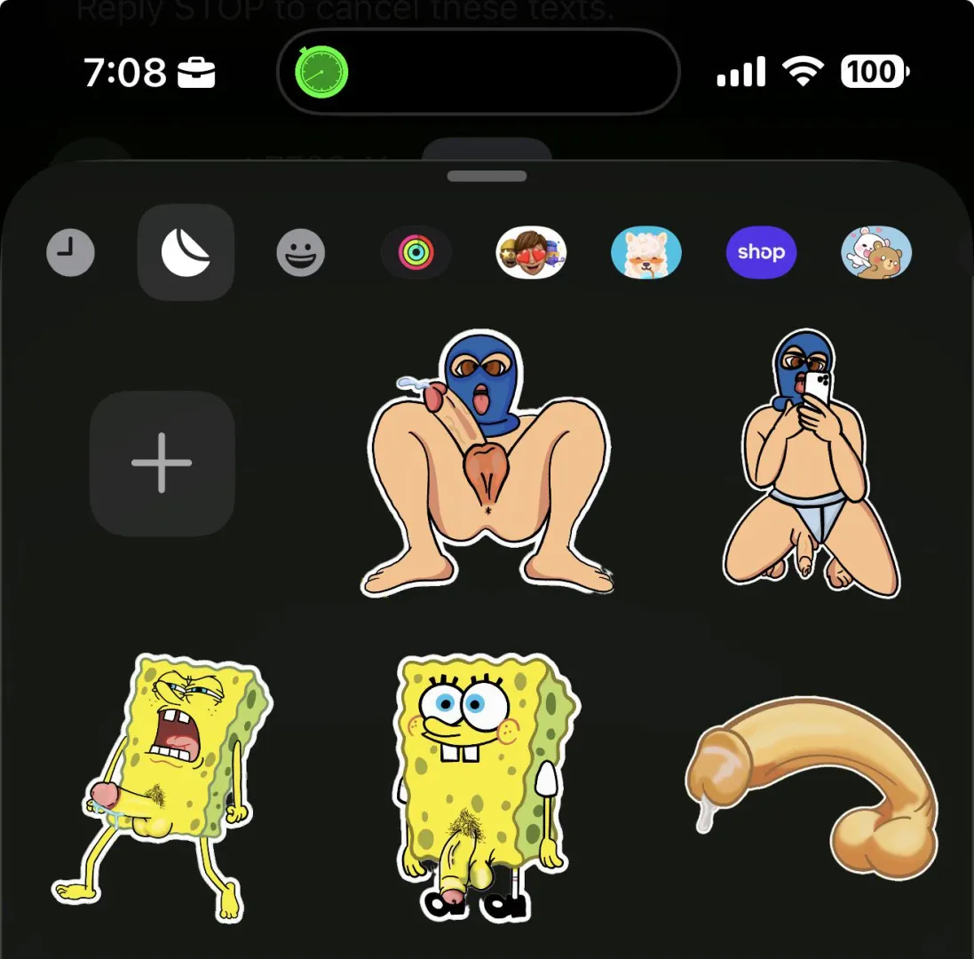 Turning my goon pics into stickers posted by Ready_Session1512