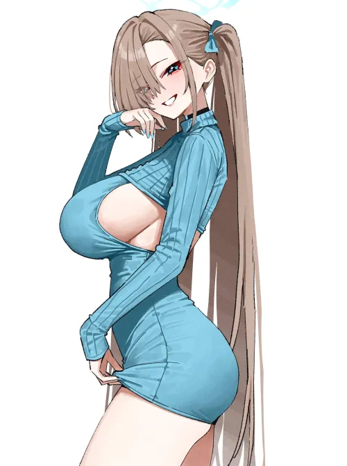 Twintailed Asuna [Blue Archive] by WoolsonDaSheep