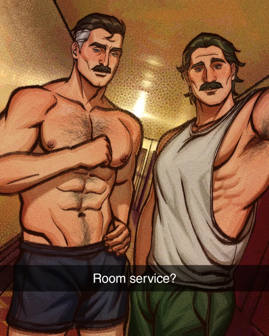 Two alien daddies (Art by me) posted by vailevalley