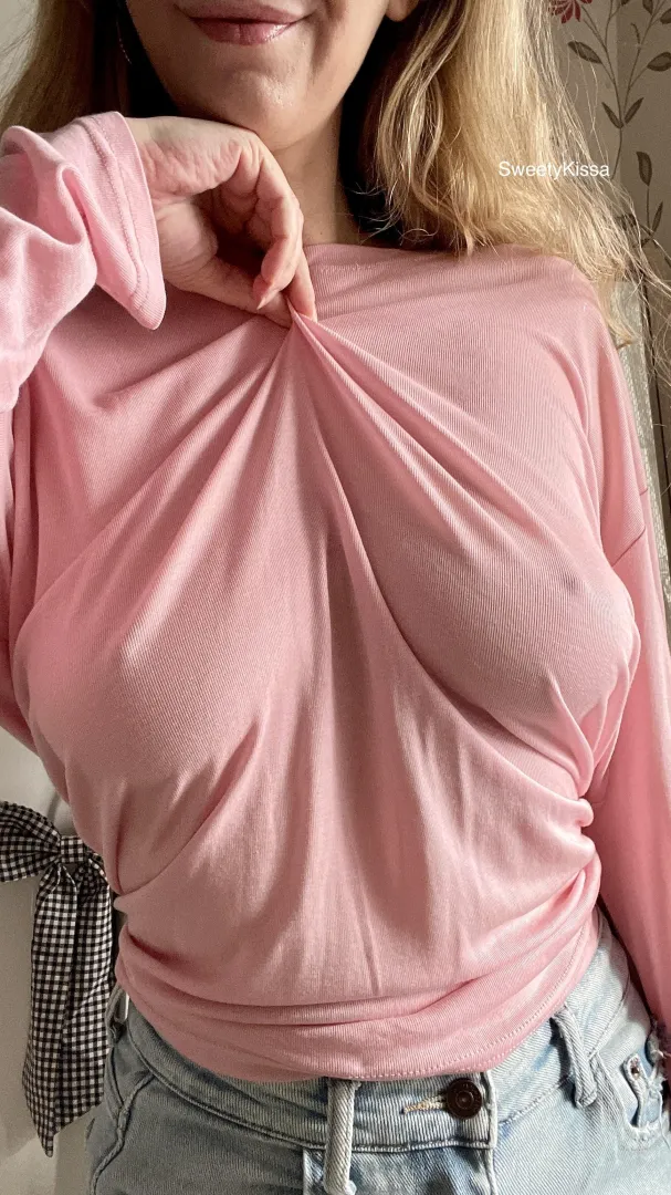 Two pretty reasons I skipped the bra today :) posted by SweetyKissa