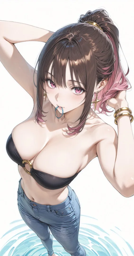 Tying her Hair posted by WoolsonDaSheep