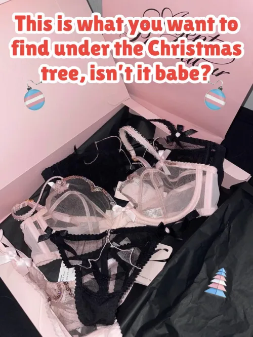 U would love to get lingerie for Christmas by Dangerous-Chair-190