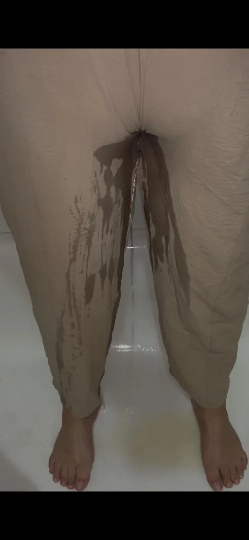 Uh oh  baby made a big pee pee  by SherbertEmergency746