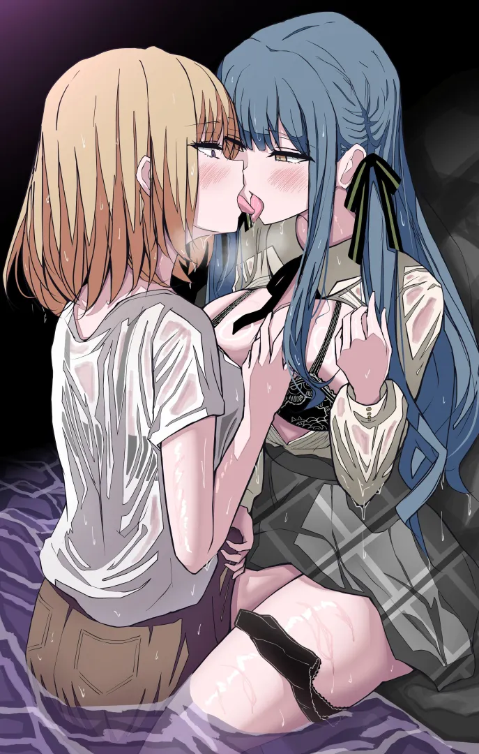 Uika and Sakiko getting wet [BanG Dream!] (うゆっ！) posted by MartyrOfDespair