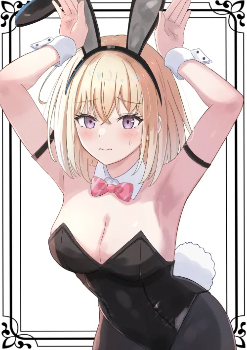 Uika's an embarassed bunny [Ave Mujica] (azakura) by MartyrOfDespair