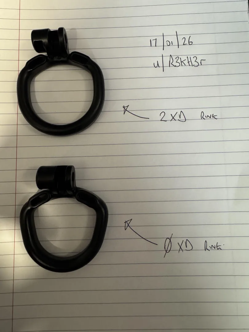 [UK][SELL] Size 2XD ring and Size 0XD ring posted by R3kH3r