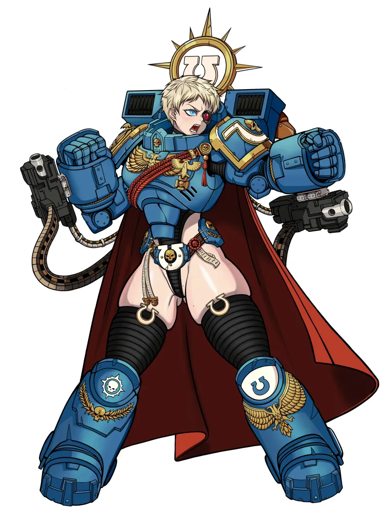 Ultramarine Redesign by 35 posted by ChaosMarine123