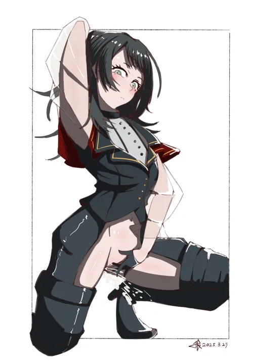 Umiri making herself squirt [BanG Dream!] (PAJAMA233) by MartyrOfDespair