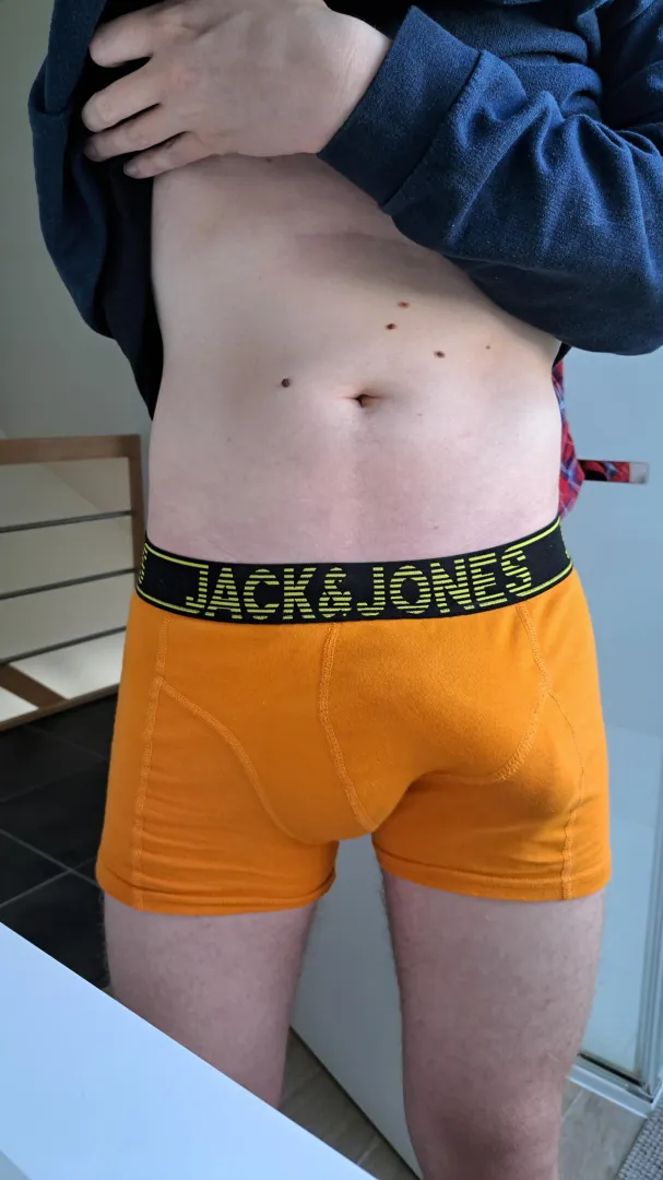 Unapologetically hung at my dorm posted by SkinnyJock