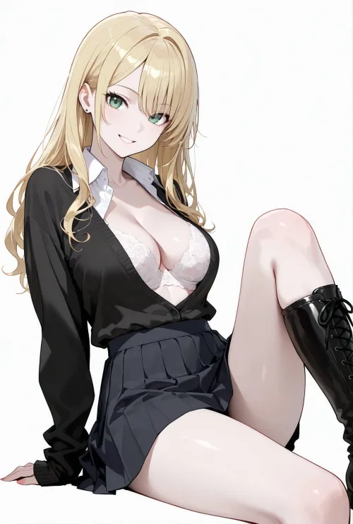 Unbuttoned Cardigan by WoolsonDaSheep