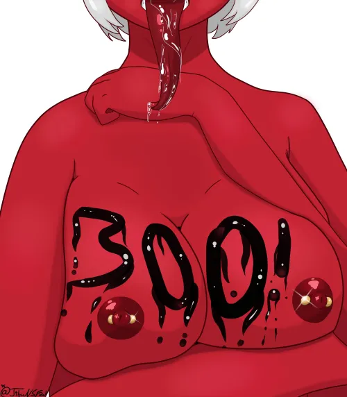 (Uncensored) Succubus Titties~ (Art by me) by TibuNSFW