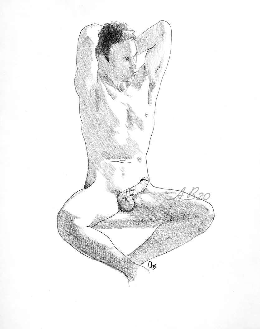 Untitled - pencil drawing by me (alphabeta39) posted by alphabeta39