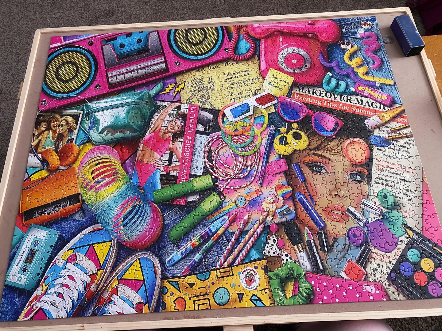 update on my puzzle: finished all by myself!! posted by sweetlittle-sera