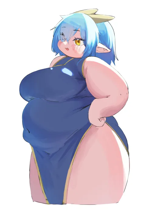 Upset chubby girl (nantekottai25) by shader0103