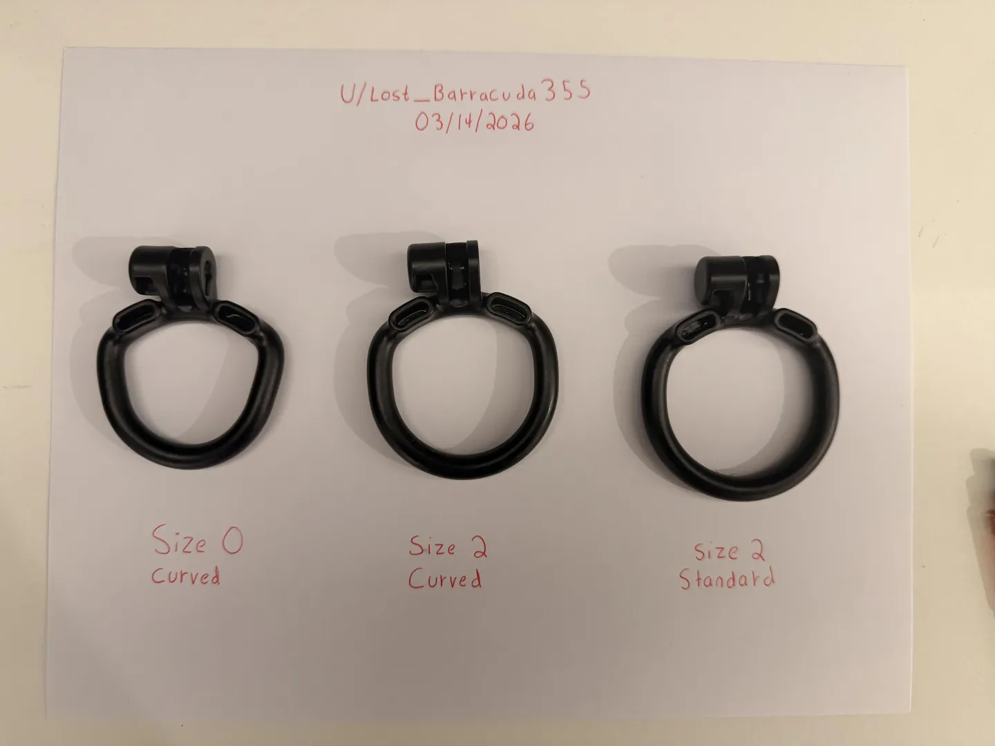 [US] [Base ring #0 curved, #2 Curved, and #2 Standard, all in Black]- SELL posted by Lost_Barracuda355