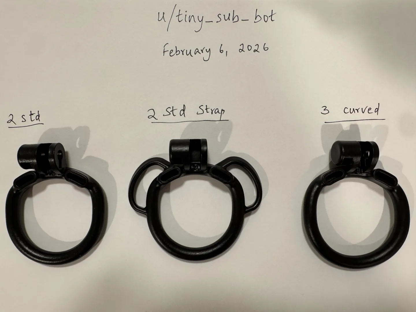 [USA] [SELL] Base rings: 2 std + 2 std strap + 3 curved posted by tiny_sub_bot