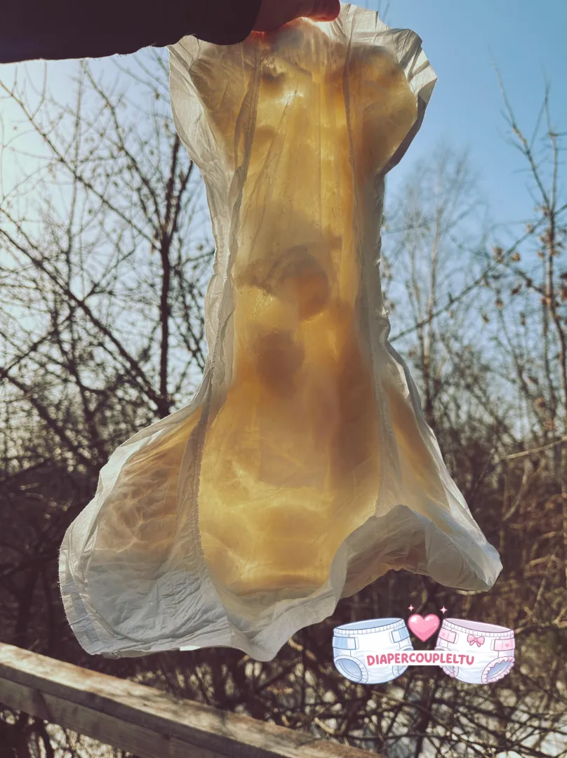 used urine pad posted by DIAPERCOUPLELTU