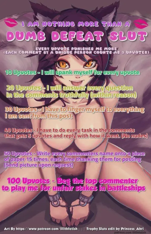 u/SexInMyRoomx gave me a lesson i could never forget. She took advantage of my cockyness to beat me and own me. i forfeited the match like the little bitch i am. my tight little asshole and my super needy cock is hers from now on. my butt-virginity is al by wiigonbalright