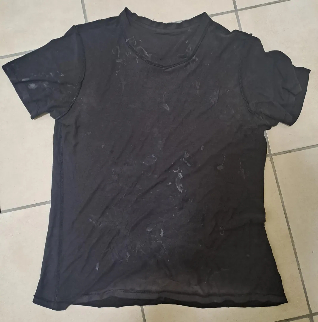 using an old tshirt posted by cloudsfloof