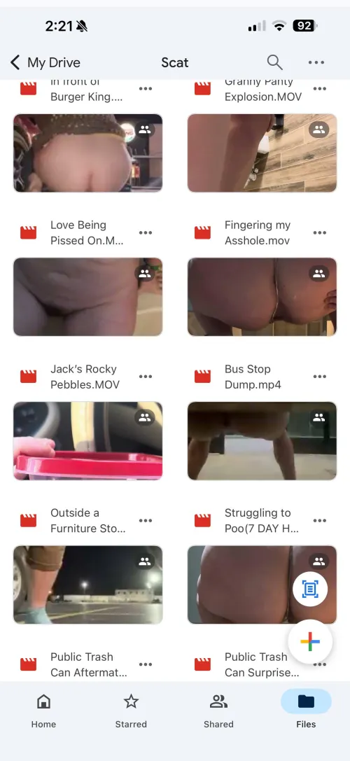 ❣️ VALENTINES SPECIAL — $130 for LIFETIME access to my Google Drive scat folder (100+ vids, public/risky content, toilet vids)‼️ by your-filthy-hippie