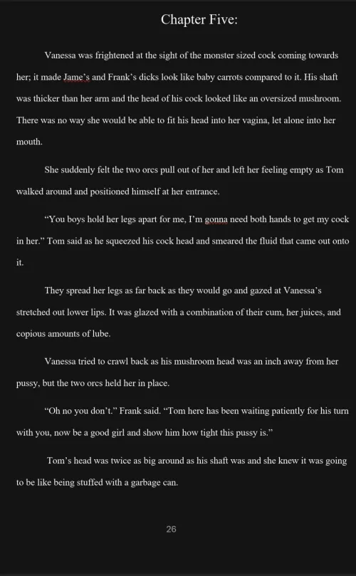 Vanessa and the Orc Camp by AlexasMatthews