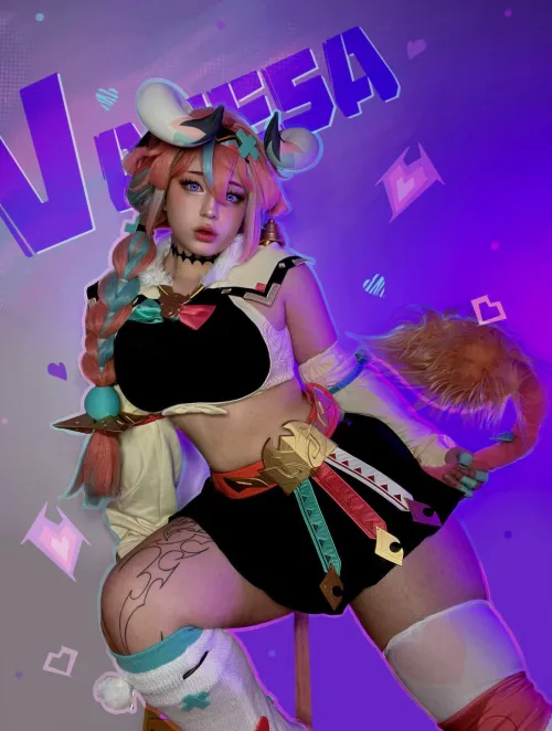 Varesa [genshin impact] by (Yuki) by MistyCaramel_