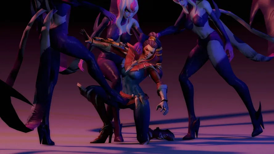 Vayne Beaten up by Cathyta22