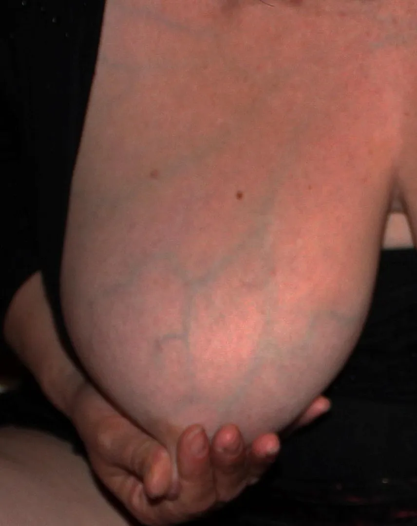 Veiny tit pull. posted by smoothlines