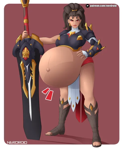 Vendetta from Overwatch (NerDroid) by Ner-Droid