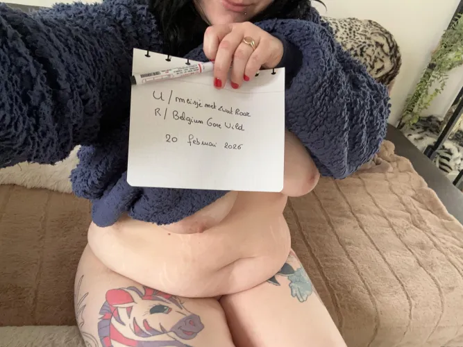 Verificatiepost by Meisjemetzworthoar