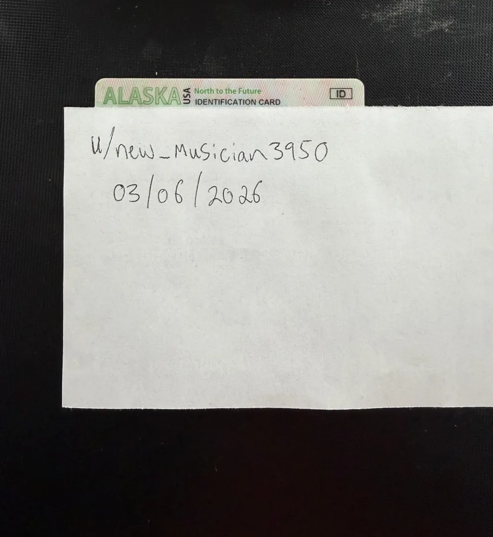 Verification post posted by New_Musician3950