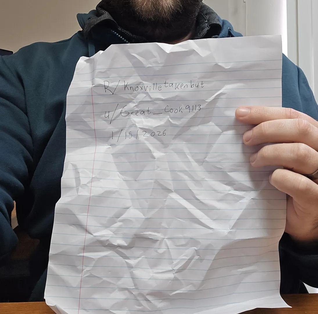 Verification post posted by Great_Cook9113