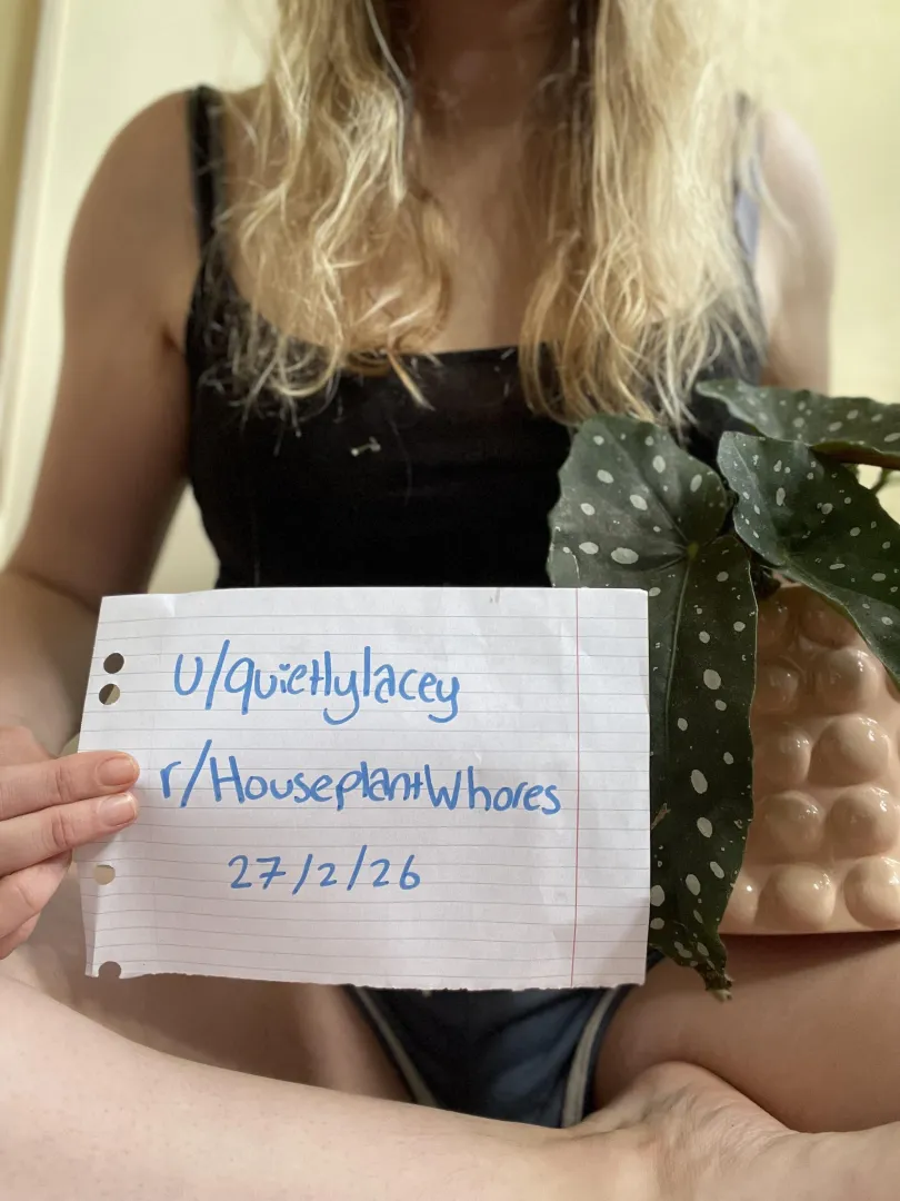 Verification post posted by QuietlyLacey