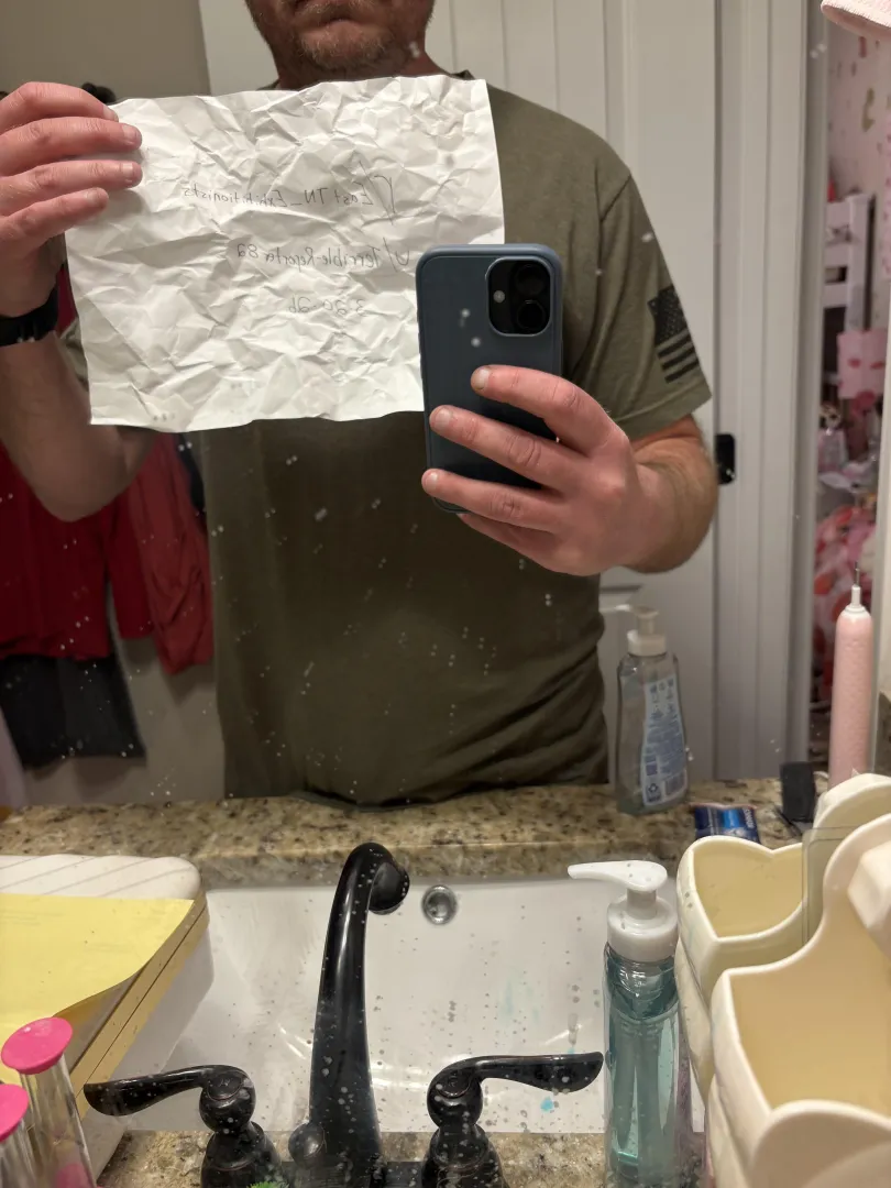 Verification posted by Terrible-Reporter82